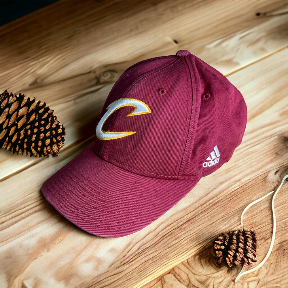 Cleveland Cavaliers Red Baseball Hat One Size Fits All